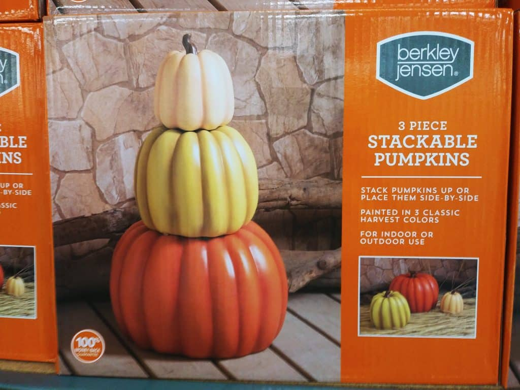 Berkley Jensen 3pc Stackable Pumpkins 39 99 MyBJsWholesale