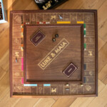 Bespoke Luxury Wooden Monopoly Board Etsy