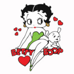 Betty Boop And Dog Svg Betty Boop Svg Tv Show Svg dxf Eps Png Dig