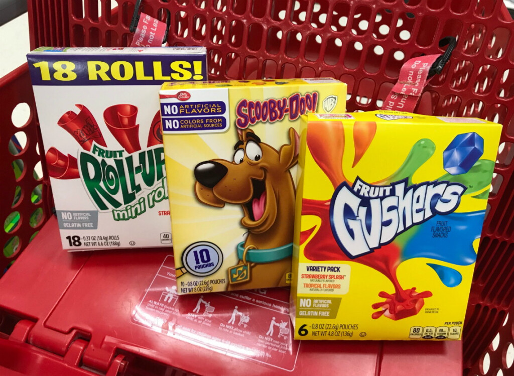 Betty Crocker Mott s Fruit Snacks Only 0 83 At Target The Krazy 