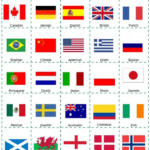 Bingo About Nationalities English Esl Worksheets For Printable