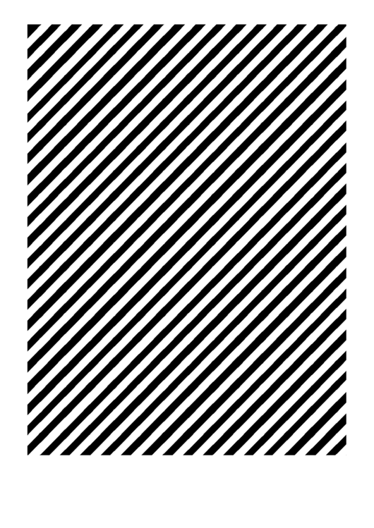 Black And White Striped Paper Template Printable Pdf Download