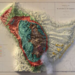 Black Hills South Dakota 3D Rendered Map In 2022 Topographic Map