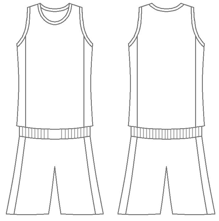 Blank Basketball Uniform Template 1 TEMPLATES EXAMPLE TEMPLATES 