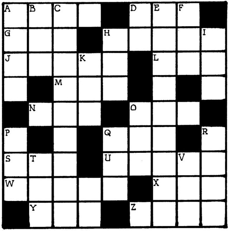 Blank Crossword Puzzle Online Puzzles Crossword Puzzles Online