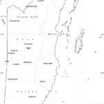 Blank Simple Map Of Belize