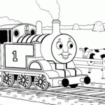 Blank Train Coloring Pages Coloring Home