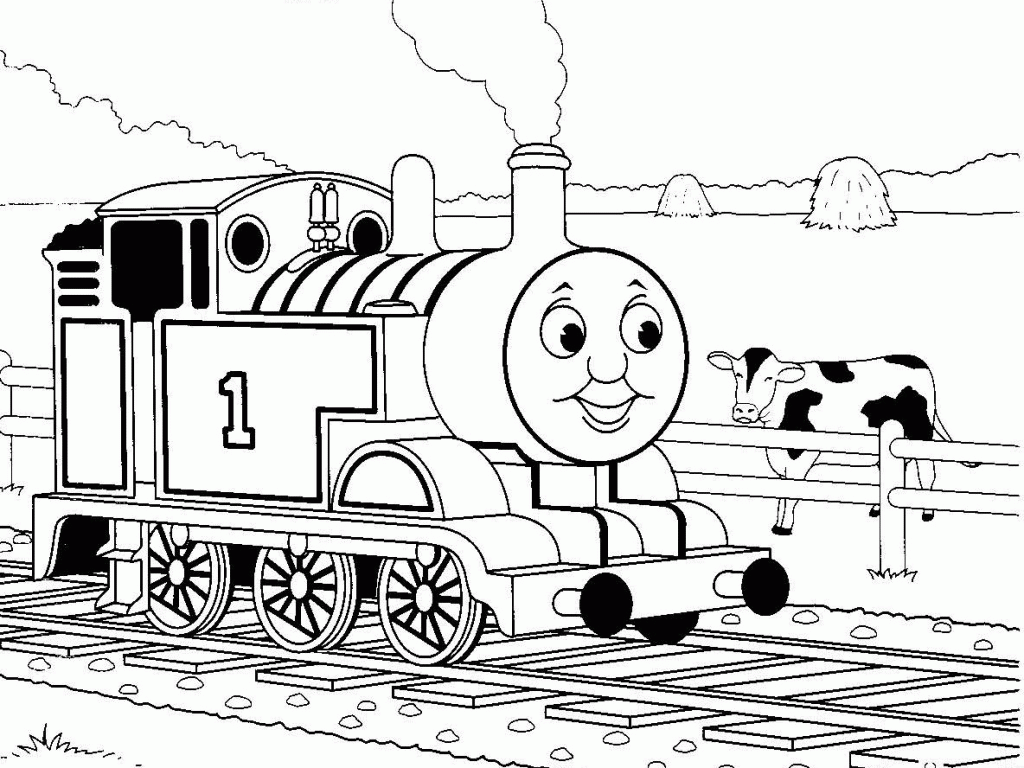 Blank Train Coloring Pages Coloring Home