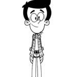 Bobby Loud House Coloring Page Printable