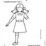 Body Awareness What Part Is Missing Worksheet Kindergarten Worksheets