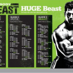 Body Beast Workout Schedule Downloads Get Them Hack The Gym Body