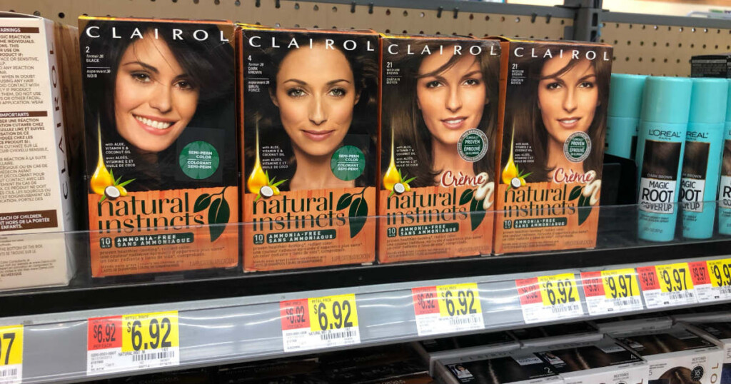 BOGO Clairol Natural Instincts Hair Color Coupon 3 46 At Walmart