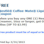 BOGO Coffee Mate Coupon