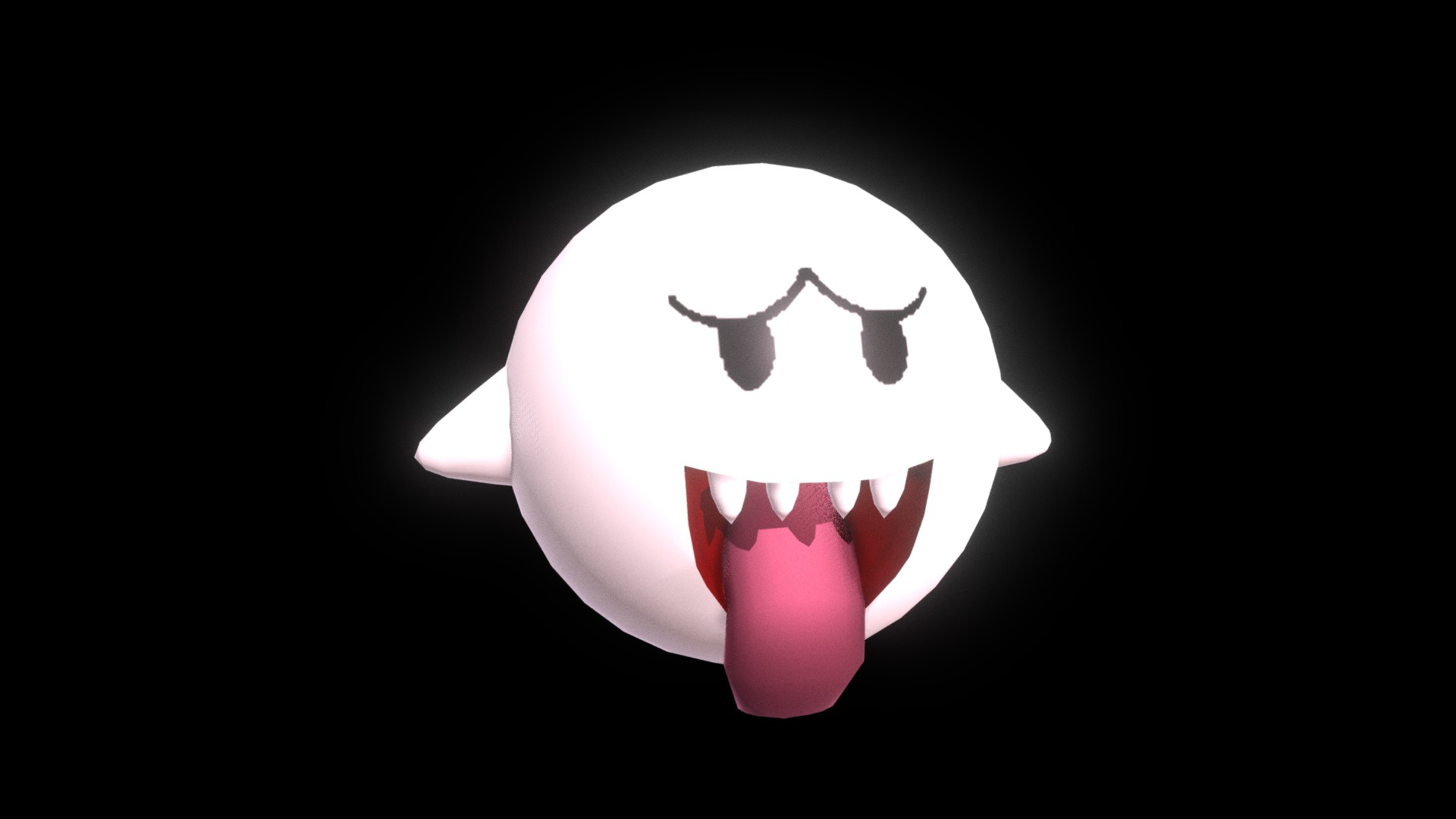 Boo Super Mario Bros Download Free 3D Model By Anthony Yanez