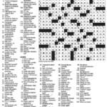 Boston Globe Crossword Puzzle Printable Printable Crossword Puzzles