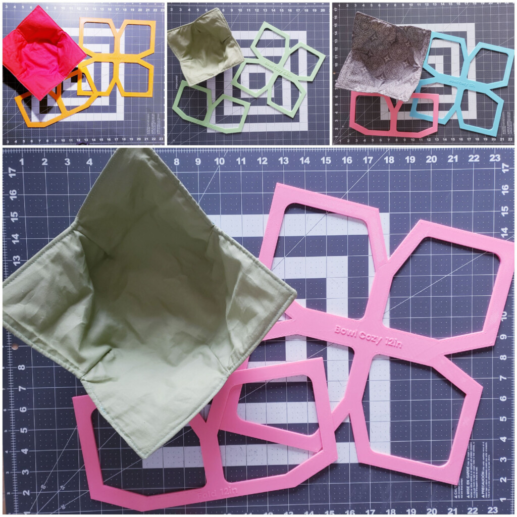 Bowl Cozy Template Bundle Sewing Pattern DIY Craft Etsy