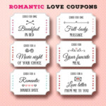 Boyfriend Valentine Gift Girlfriend Valentine Gift Love Coupon For