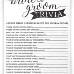 Bride And Groom Trivia Bridal Shower Game Bridal Shower Etsy