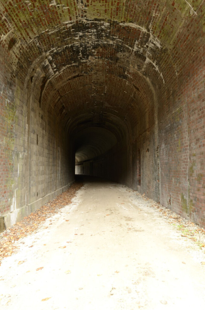 Bridgehunter North Bend Rail Trail Bonds Creek Tunnel