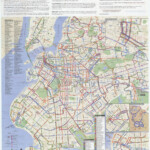 Brooklyn Bus Map August 2001 Free MTA New York City Transit Map
