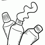 Brush Coloring Pages To Download And Print For Free