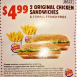 Burger King Coupons For 2020 Burger King Coupon Photos