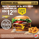 Burger King Releases NEW Coupons With Savings Of Up To RM116 Valid Till