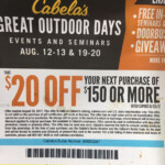 Cabela s Coupon