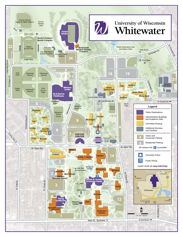 Campus Map - FreePrintable.me