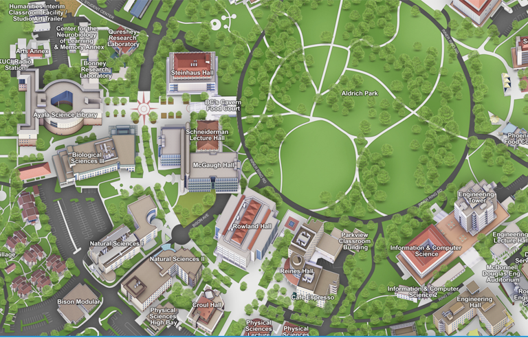 Campus Maps UCI