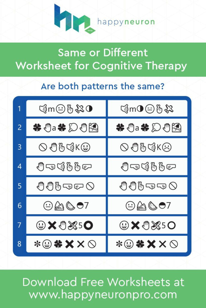 Can You Spot Whether The Patterns Are The Same Or Different Target 