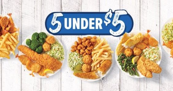 Captain D s Offers Five Meals For Just Under 5 Each Brand Eating