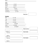 Cash Counting Worksheet Printable Pdf Download