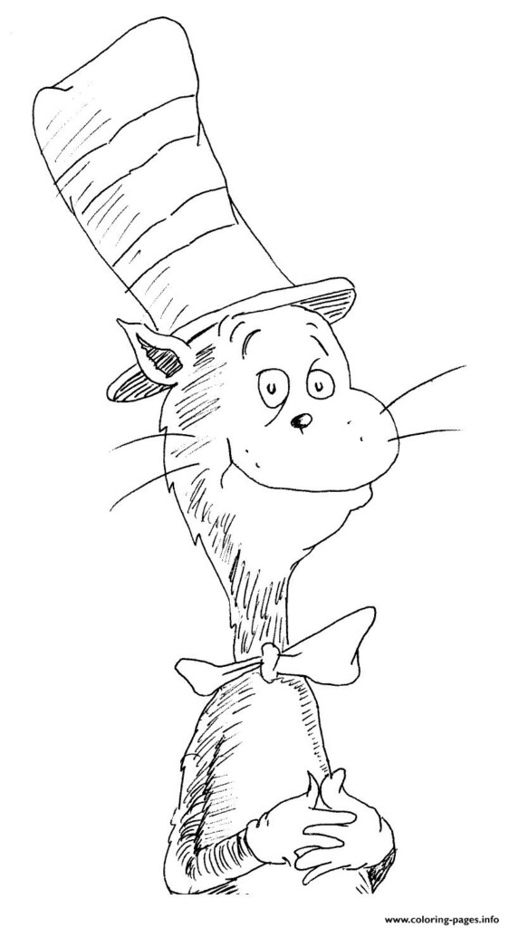 Free Printable Cat In The Hat Template FreePrintable me