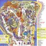 Cedar Point 2014 Park Map