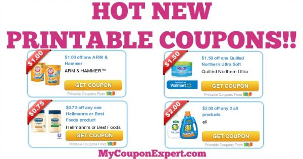 Check Out These HOT NEW Printable Coupons Arm Hammer Quilted 