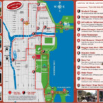 Chicago Attractions Map PDF FREE Printable Tourist Map Chicago