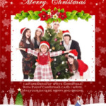 Christmas Collage Card Add on Templates Download Free