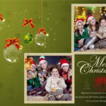 Christmas Collage Card Add on Templates Download Free