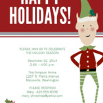 Christmas Party Invitations Templates Christmas Party Invitations