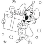 Chuck E Cheese Coloring Pages Pdf Printable Chuck E Cheese s Is A