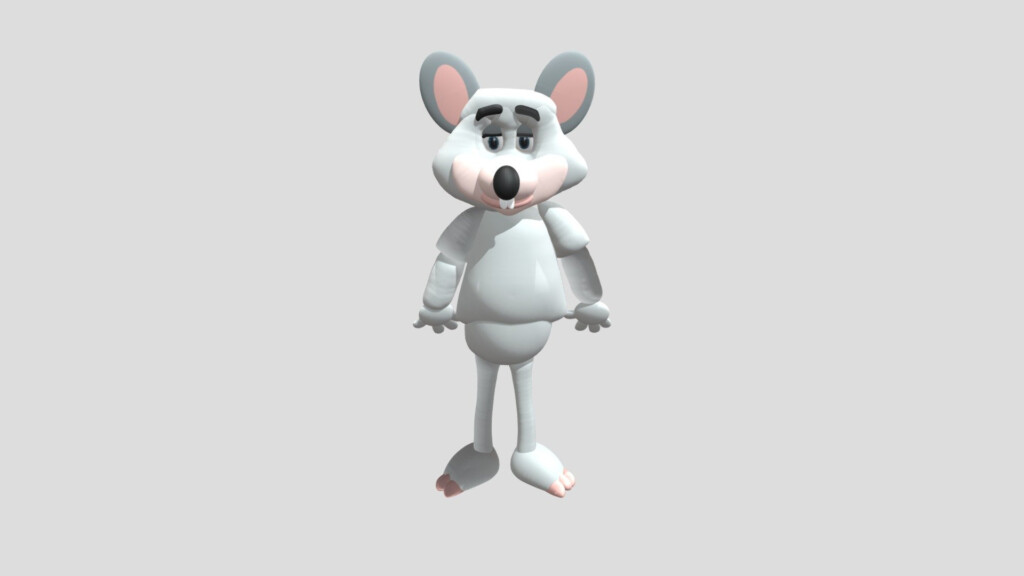 Chuck E Cheese Download Free 3D Model By Louayleo louayleo 