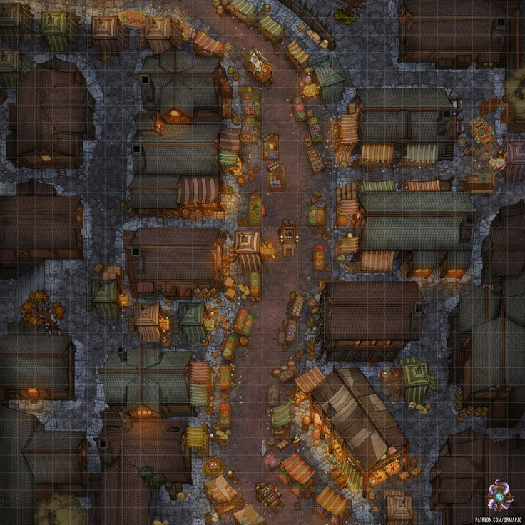 City Market Public 30x30 Dr Mapzo On Patreon In 2021 Battle Map