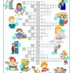 Classroom Language Crossword Puzzle