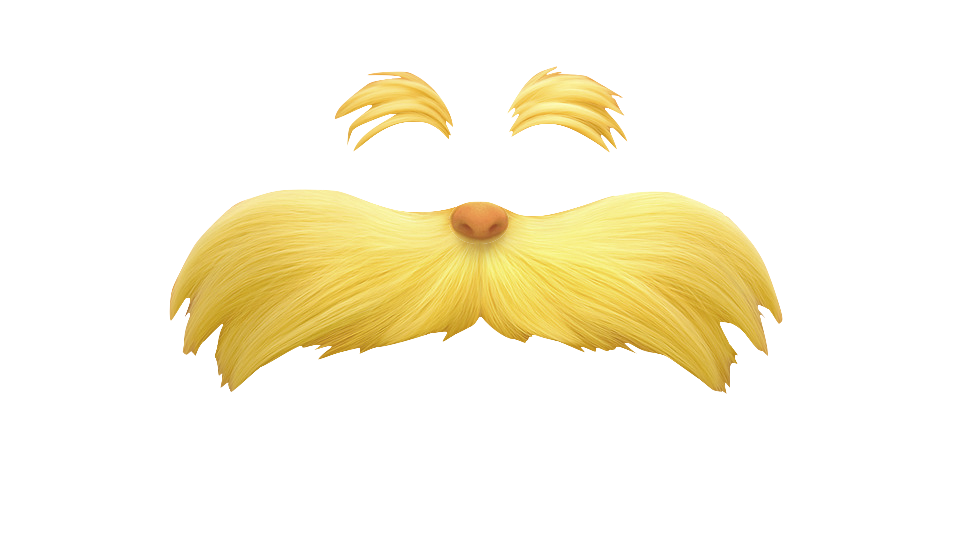 Clipart Mustache The Lorax Clipart Mustache The Lorax Transparent FREE