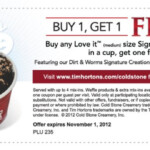 Cold Stone Creamery Canada Buy Any Love It Size Signature Creation