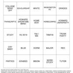 College Bingo Cards To Download Print And Customize