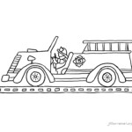 Coloring Pages My Very Own Fire Truck