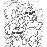 Coloring To Print Famous Characters Nintendo Number 43311 Super