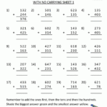 Column Method Addition Worksheets Worksheet Hero